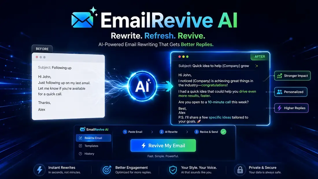 EmailRevive AI bonus image